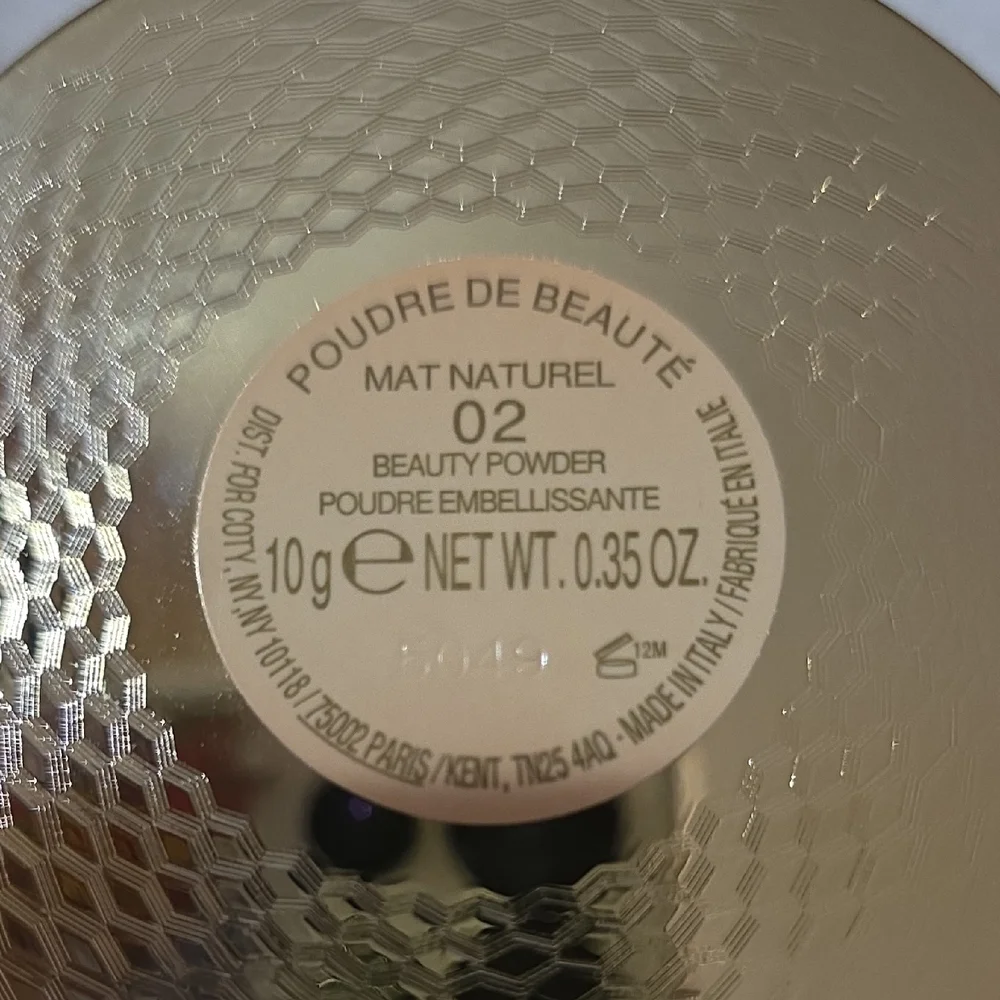 NEW~GUCCI Poudre De Beauté ~Mat Naturel 02 Beauty Setting Powder